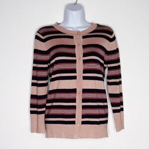 Halogen - Striped Cardigan Sweater - XS